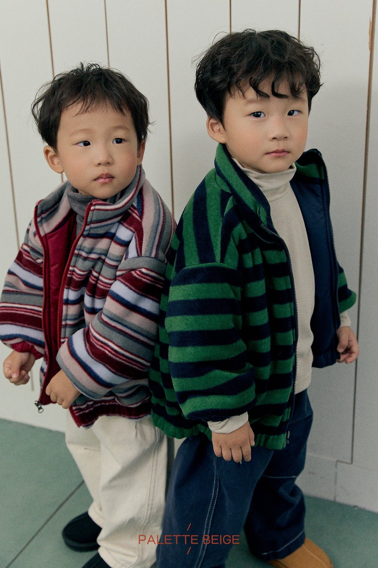the beige［取寄］beasak reversible jumper 26winter