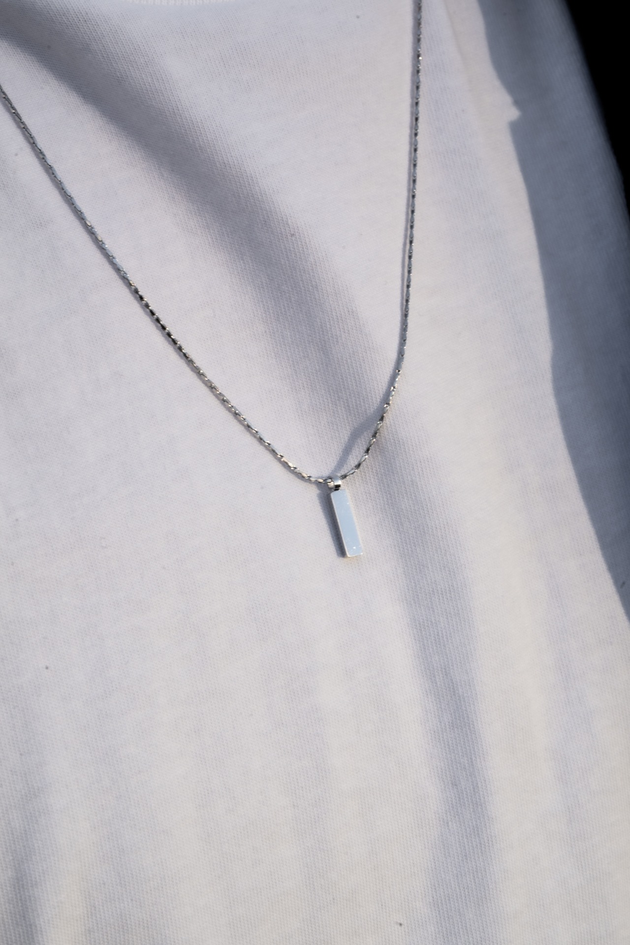 10/25(sat)発売【Wire Skin Bar Necklace】/ SILVER