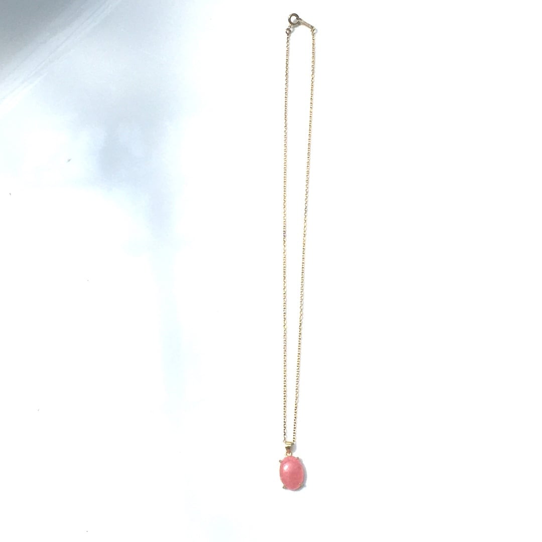 【一点物】✦⋆.·Eternal Rose ─ インカローズの14kgfネックレス⋆.·StarFlowerGallery