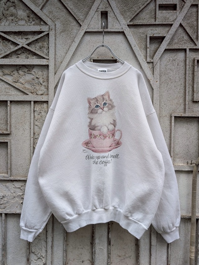 "CAT" print sweat
