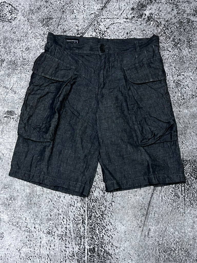 EMPORIO ARMANI】00's サイドライン ワイドスラックス | Enithéa