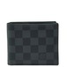 ルイ ヴィトン ダミエ グラフィット ポルトフォイユ マルコNM 二つ折り財布 N63336 ブラック PVC メンズ LOUIS VUITTON 【中古】