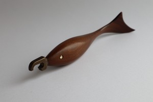 Teak Bottle Opener