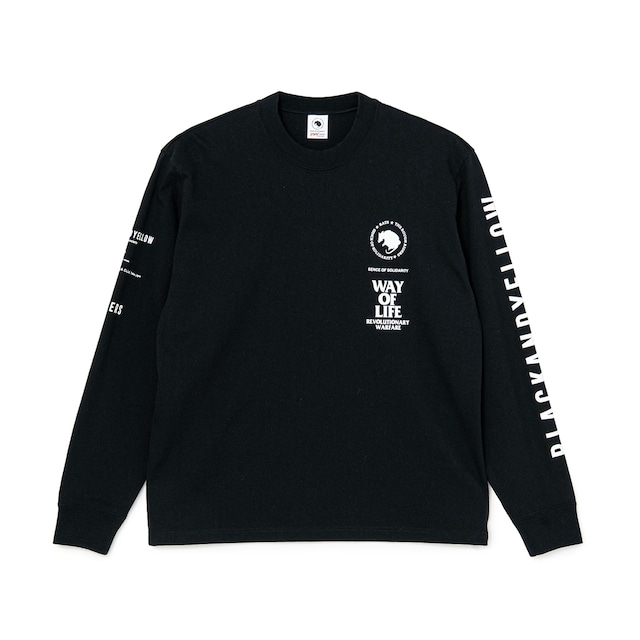 ロングスリーブTシャツ / RATS(ラッツ) / MC L/S TEE(BLACK)(26'RTC-0802)