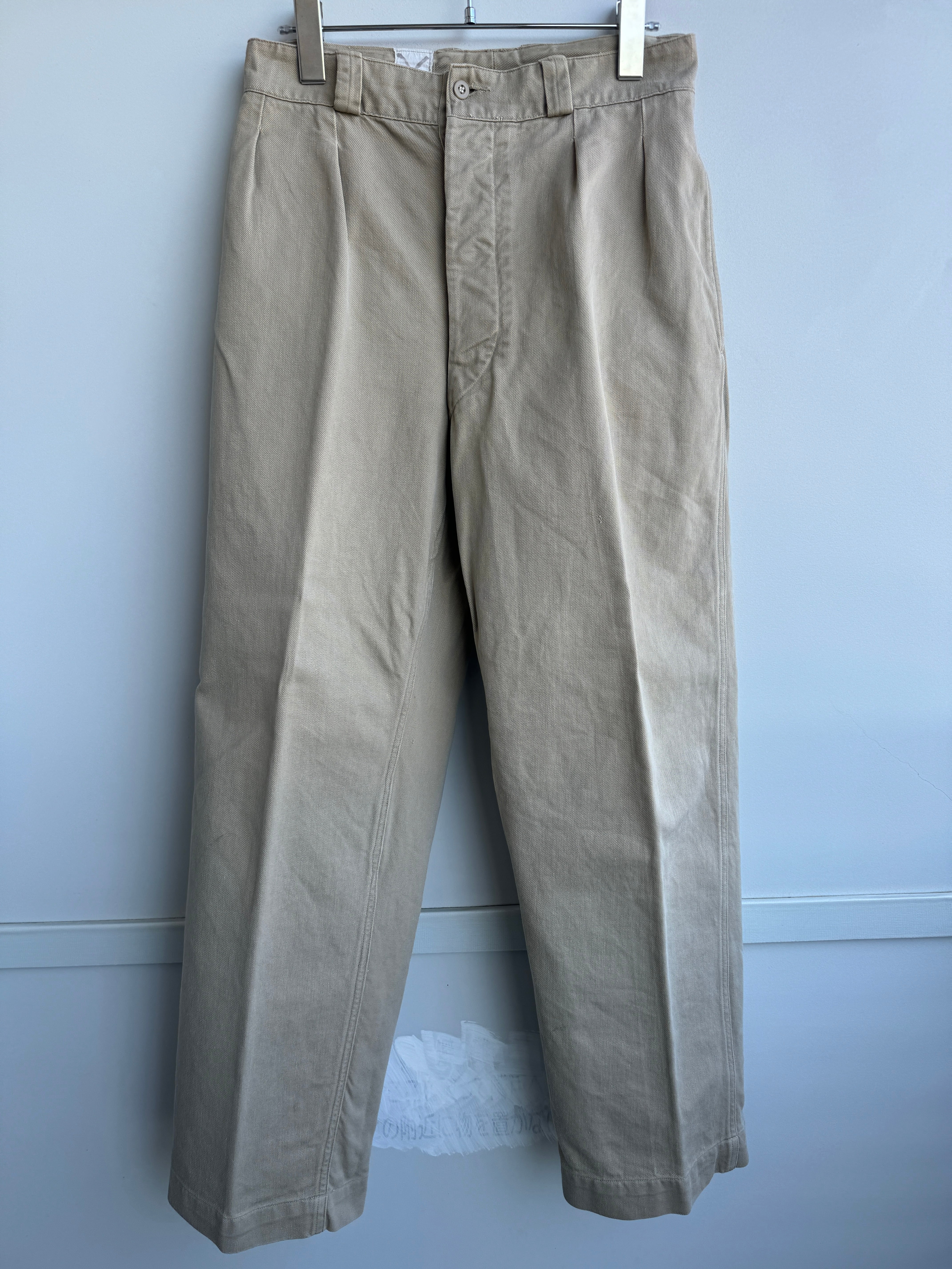 50's French Army M52 Chino 希少サイズ “21” | 古着屋 Serene 50's French Army M52 Chino 希少サイズ “21” | 古着屋 Serene