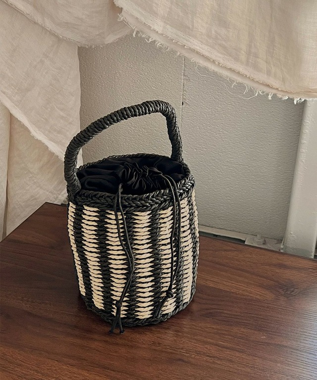 Round Basket Bag (2color）