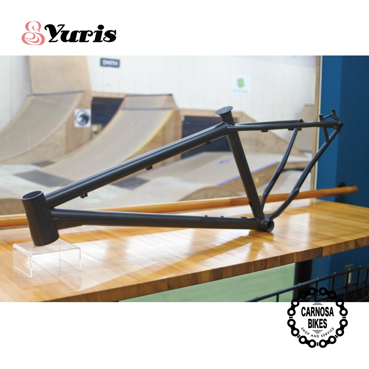 YURIS SINGER 460L MTB DVOフォーク完成車 Yuris】SINGER MTB Frame V2 [シンガー MTBフレーム V2] 460L Rust