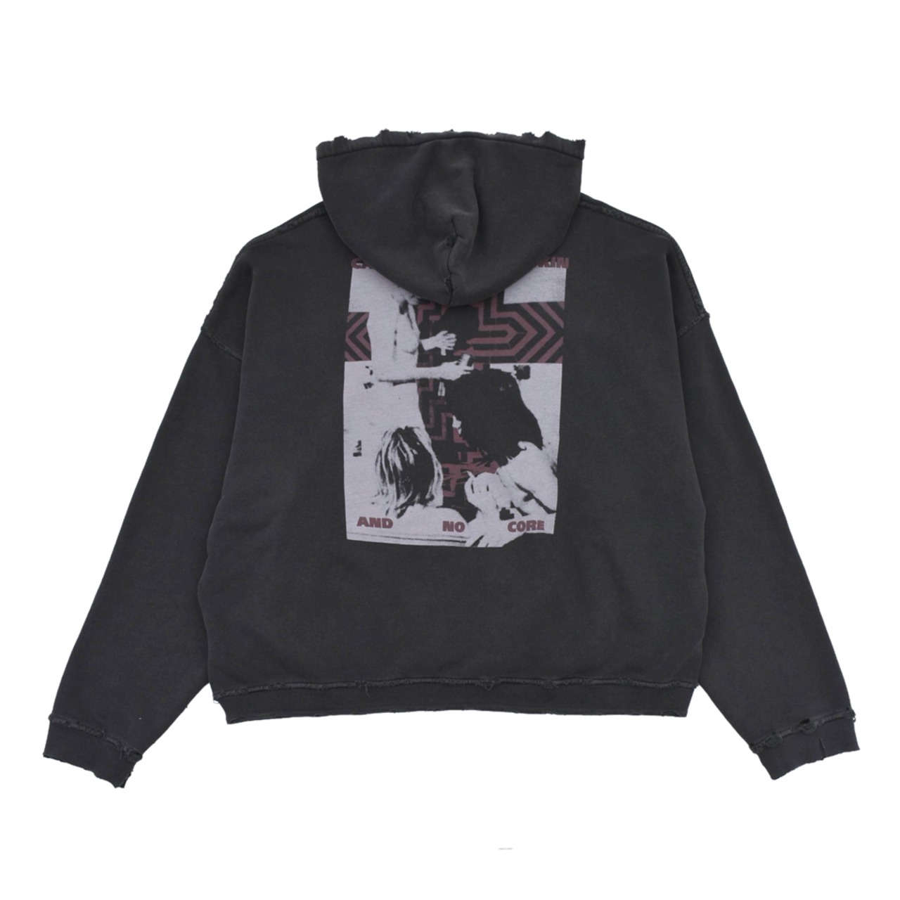 【Enfants Riches Déprimés】Reverend Hoodie Sun Faded Black - 6