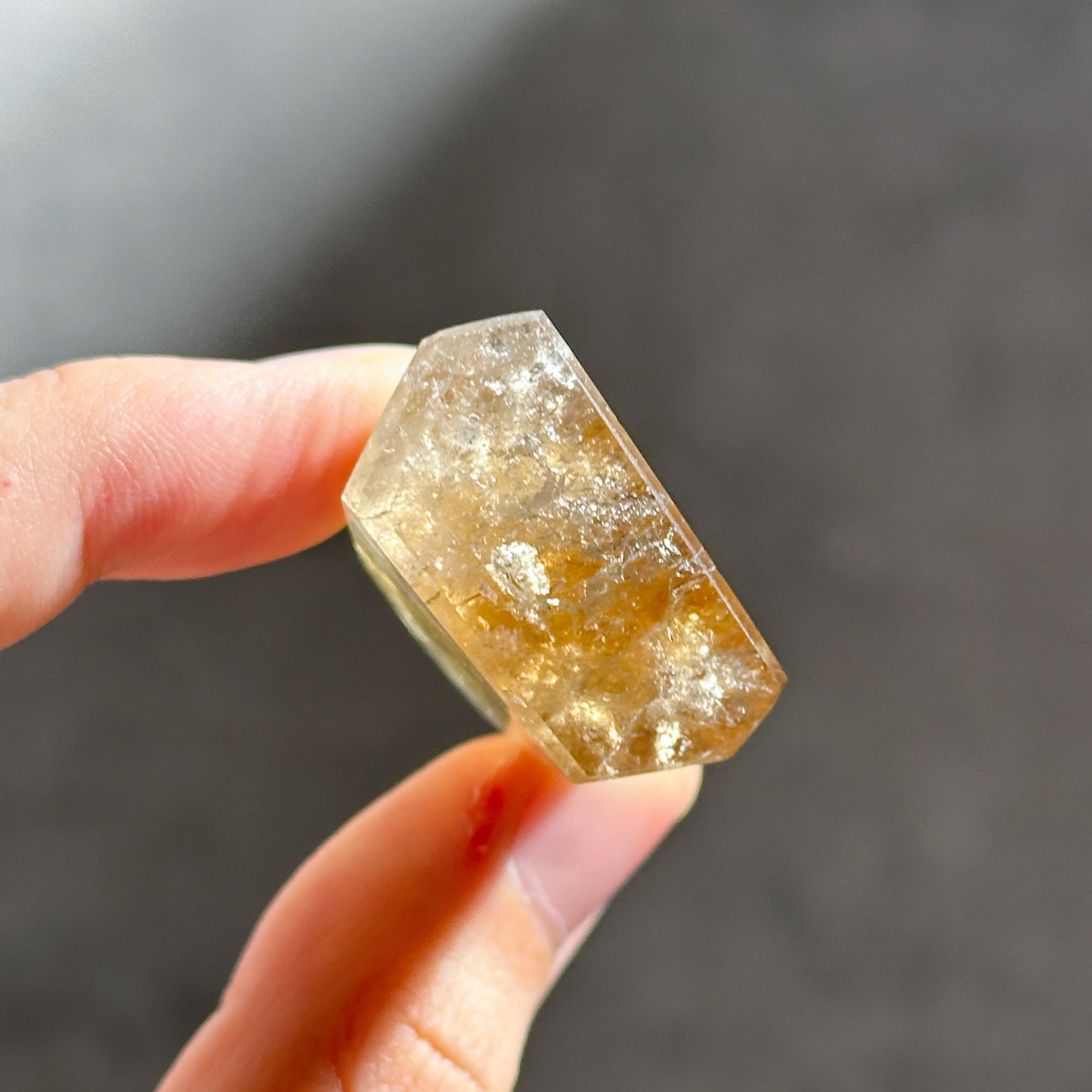 シトリン（黄水晶） フリーフォーム01◇ Citrine ◇ 天然石・鉱物