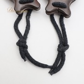 フラメンコ 小物 パリージョ カスタネット ブラウン系 楽器 小道具 舞台 イベント ベア 両手 茶 黒 木 木製 シンプル 練習 レッスン ダンス小物 パフォーマンス フラメンコ用品