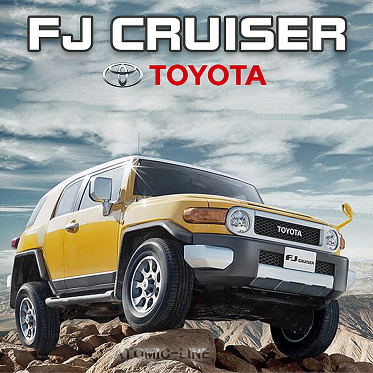 トヨタ FJ クルーザー 1/32 ミニカー 全2色 ライト点灯 合金モデル 模型 ジオラマ