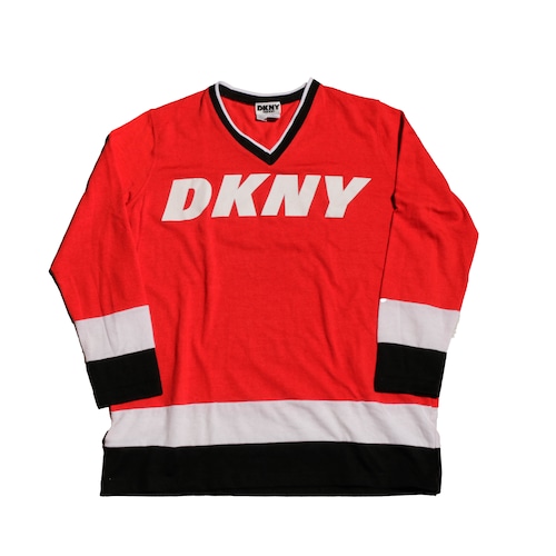 DKNY 90s HockeyGameLongT-Shirts