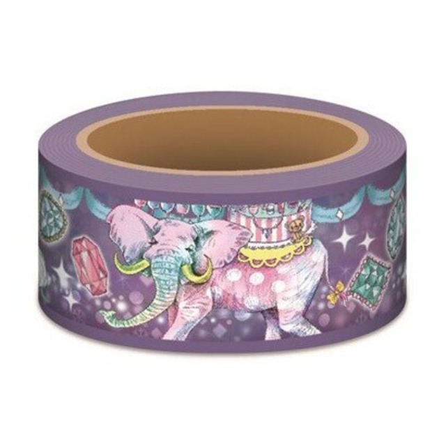 ECONECO　アニマルパレード　スノーマジック　20mmマステ　CA25