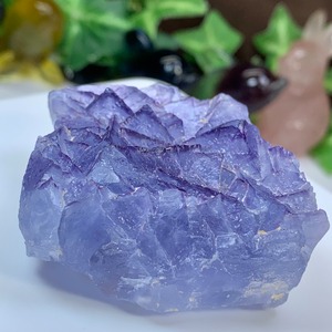 36.幻想的な色合い☆ヤオガンシャン産・パープルフローライト原石