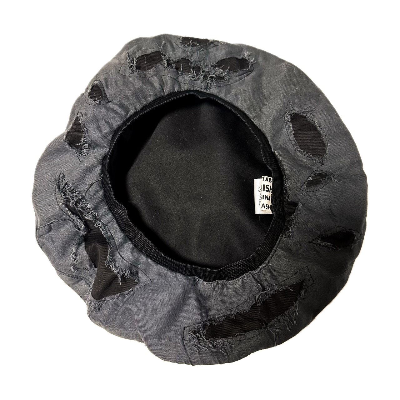 UNFINISHED ダメージベレー帽24098