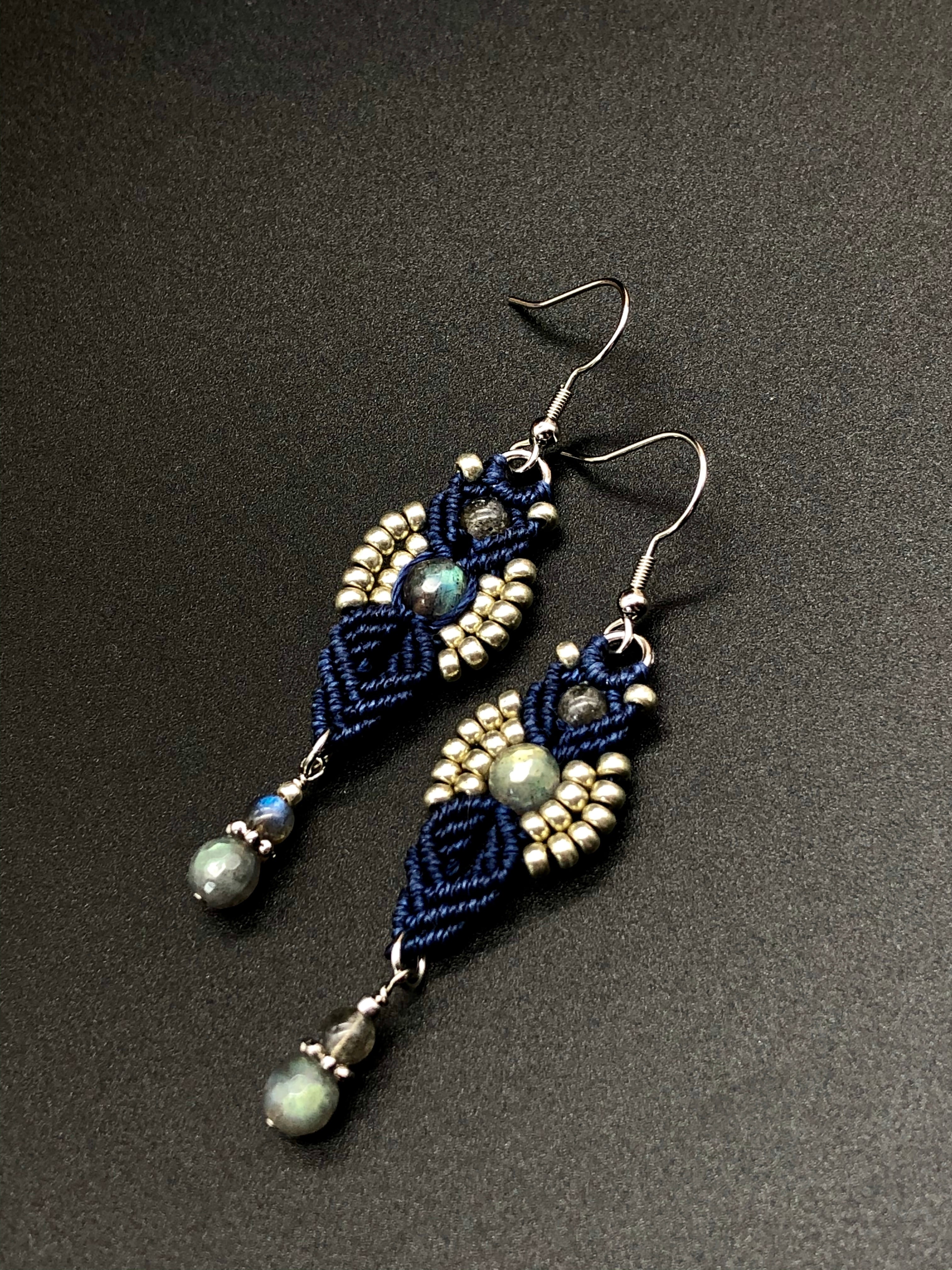 セール特別価格 マザーオブパール タイガーアイ ゴールドカラーピアス