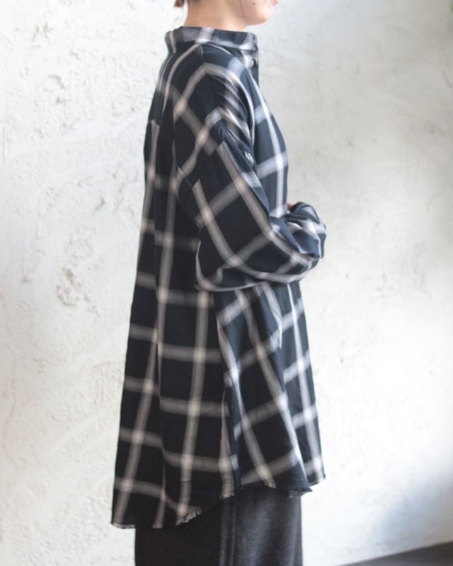 【hunch】チェックオーバーシャツ　(251118)