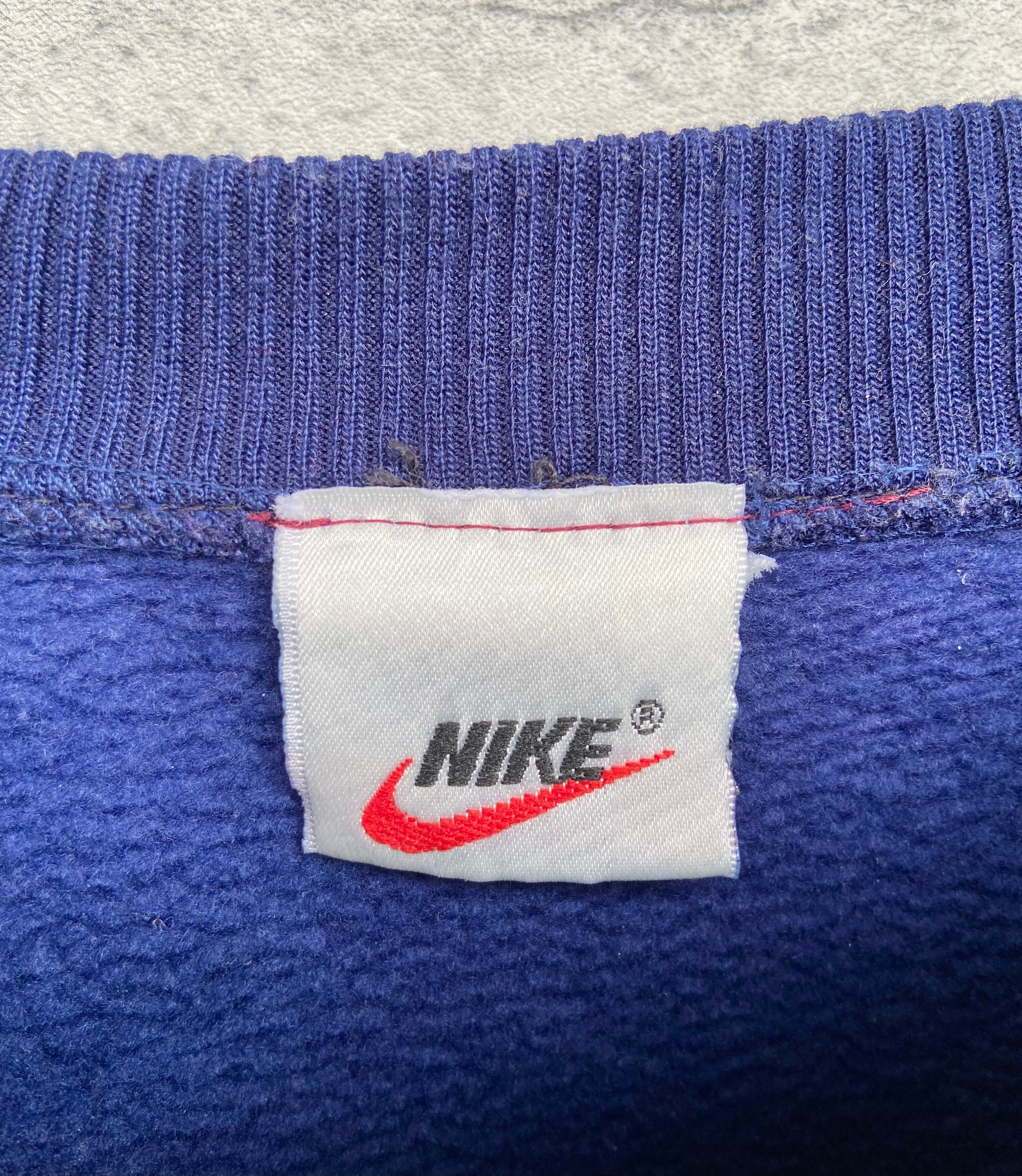 【即完モデル‼︎】NIKE☆90s カレッジロゴ刺繍 スウェット A928