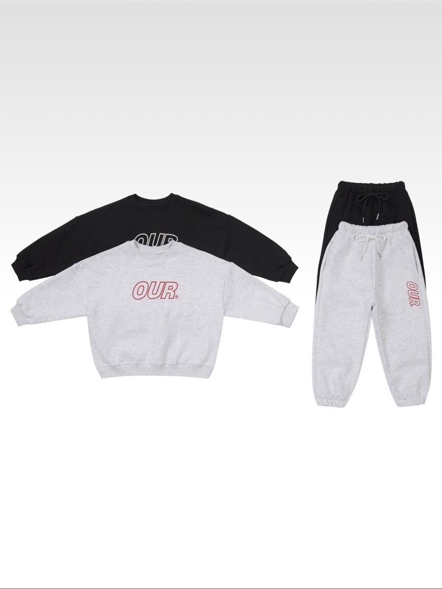 【即納】our/Motion Logo SET(melange/M)