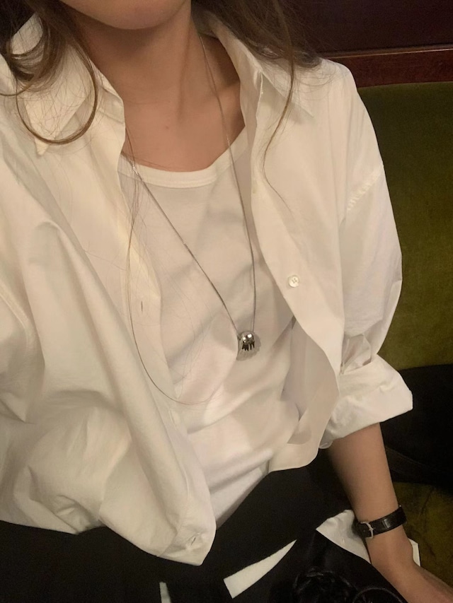 (予約) ounce / Pond boxy shirt 3color