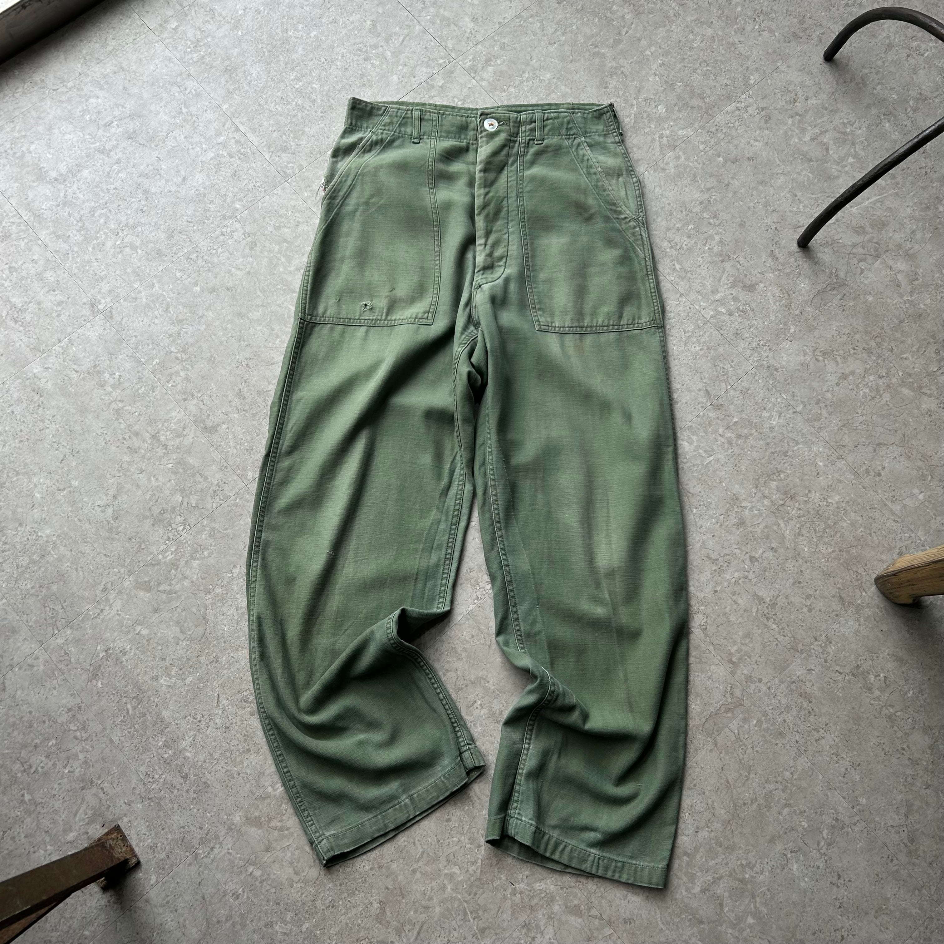 1960s U.S.ARMY Cotton Baker Pants 【仙台店】