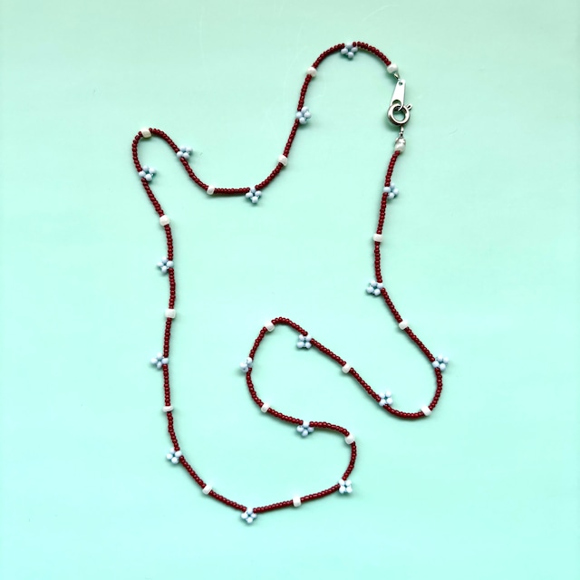 vintage beadsのネックレス(x006)