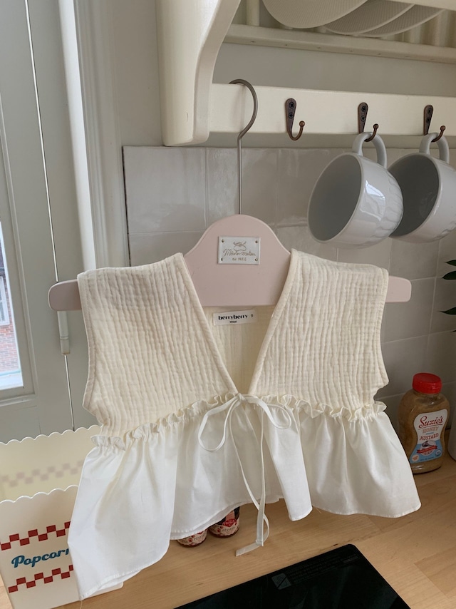 【1/26〆予約】<berryberry>  Poncho vest