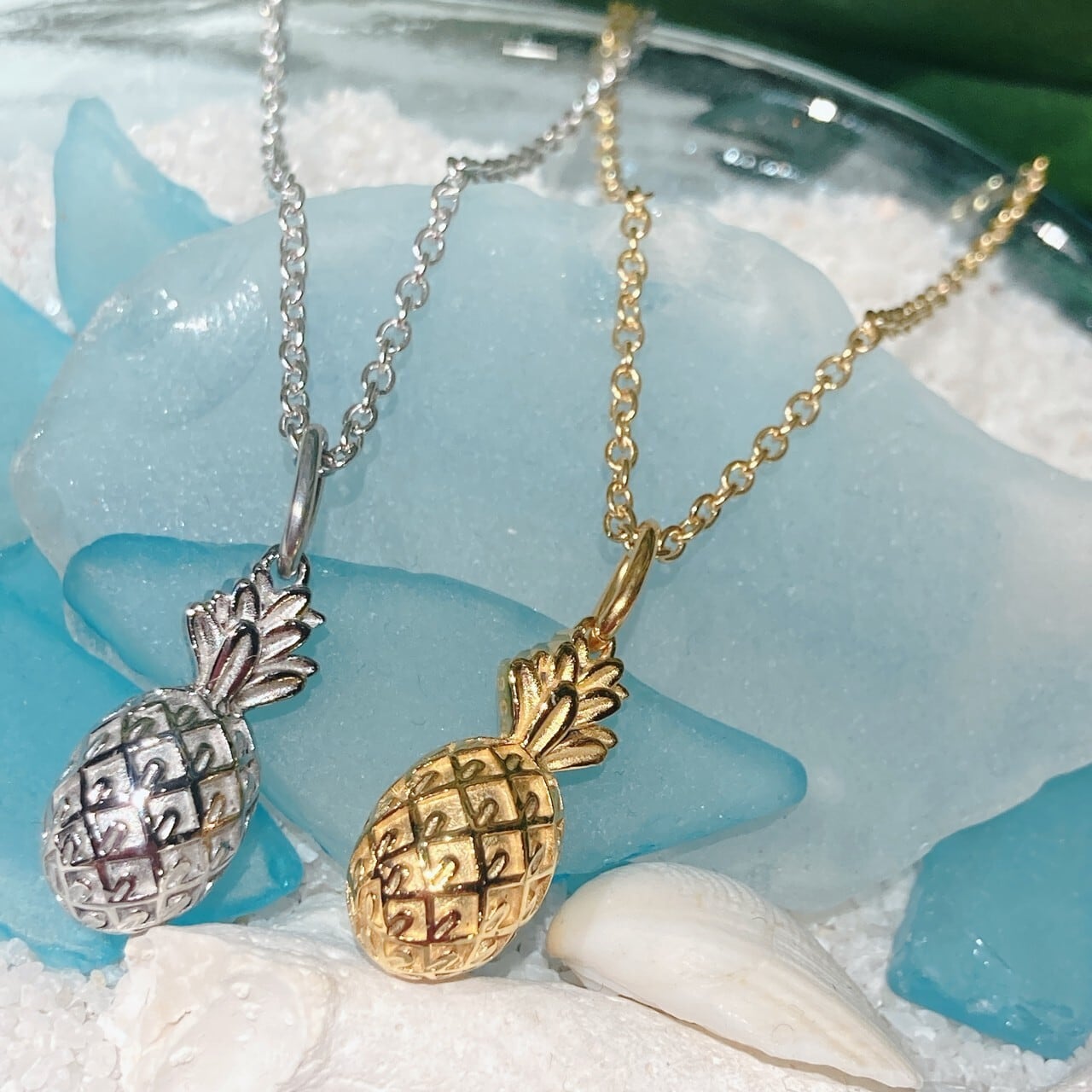 【Hawaii jewelry】ハワイ・ネックレス Hawaii jewelry】ハワイハイビスカス・ネックレス