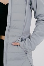 Stretch Flex Down Jacket｜Silver gray