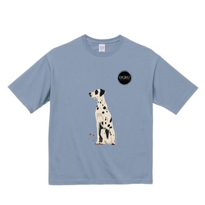 ダルメシアン　ビックシルエットTシャツ
