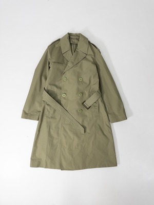 80's France army trench coat