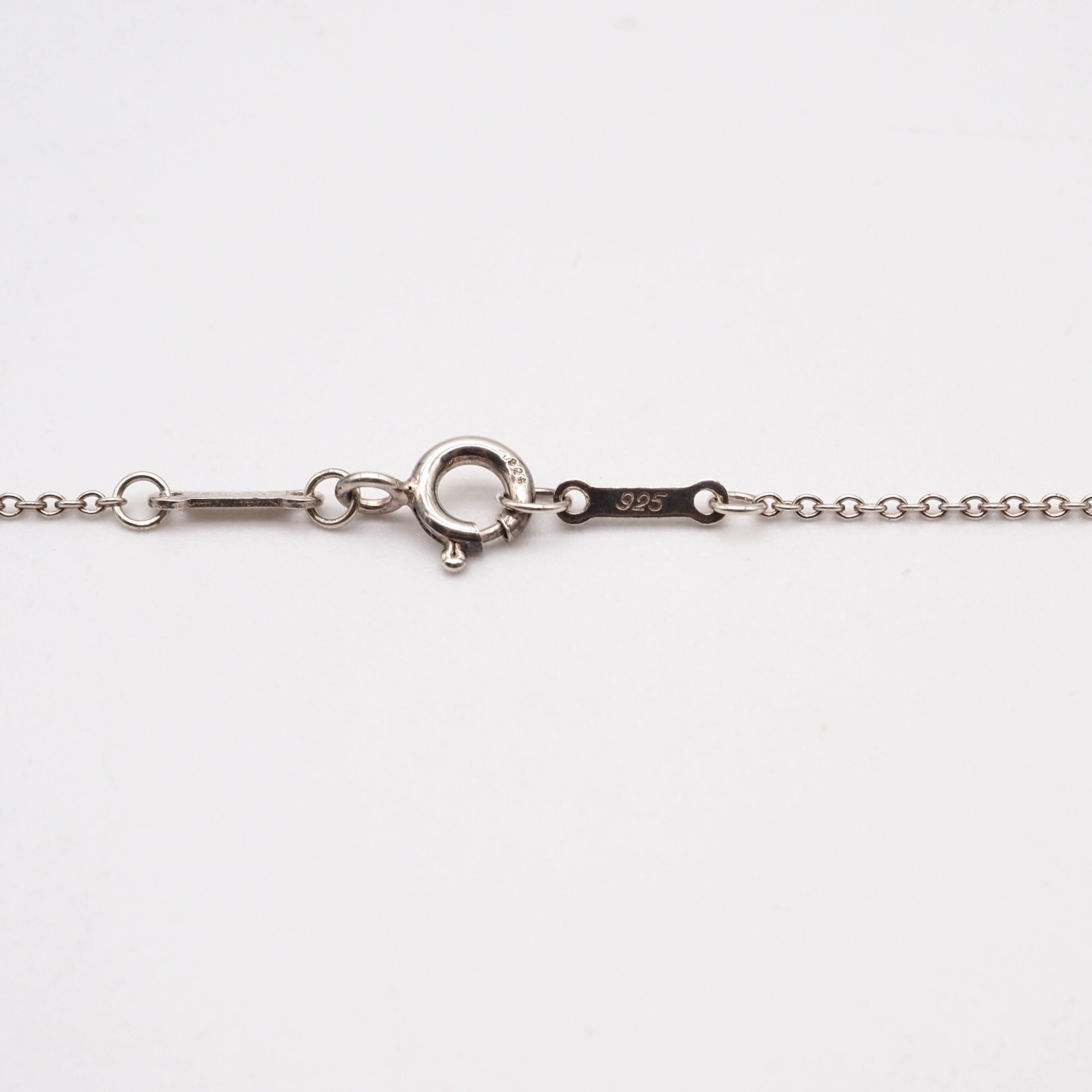 Tiffany&Co. ダブルティアドロップネックレス シルバー925