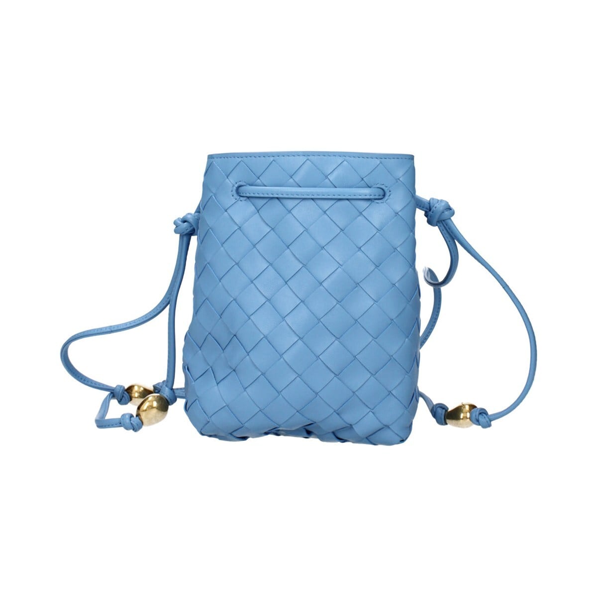 BOTTEGA VENETA ボッテガヴェネタ レディース クロスボディバッグ レザー ライトブルー