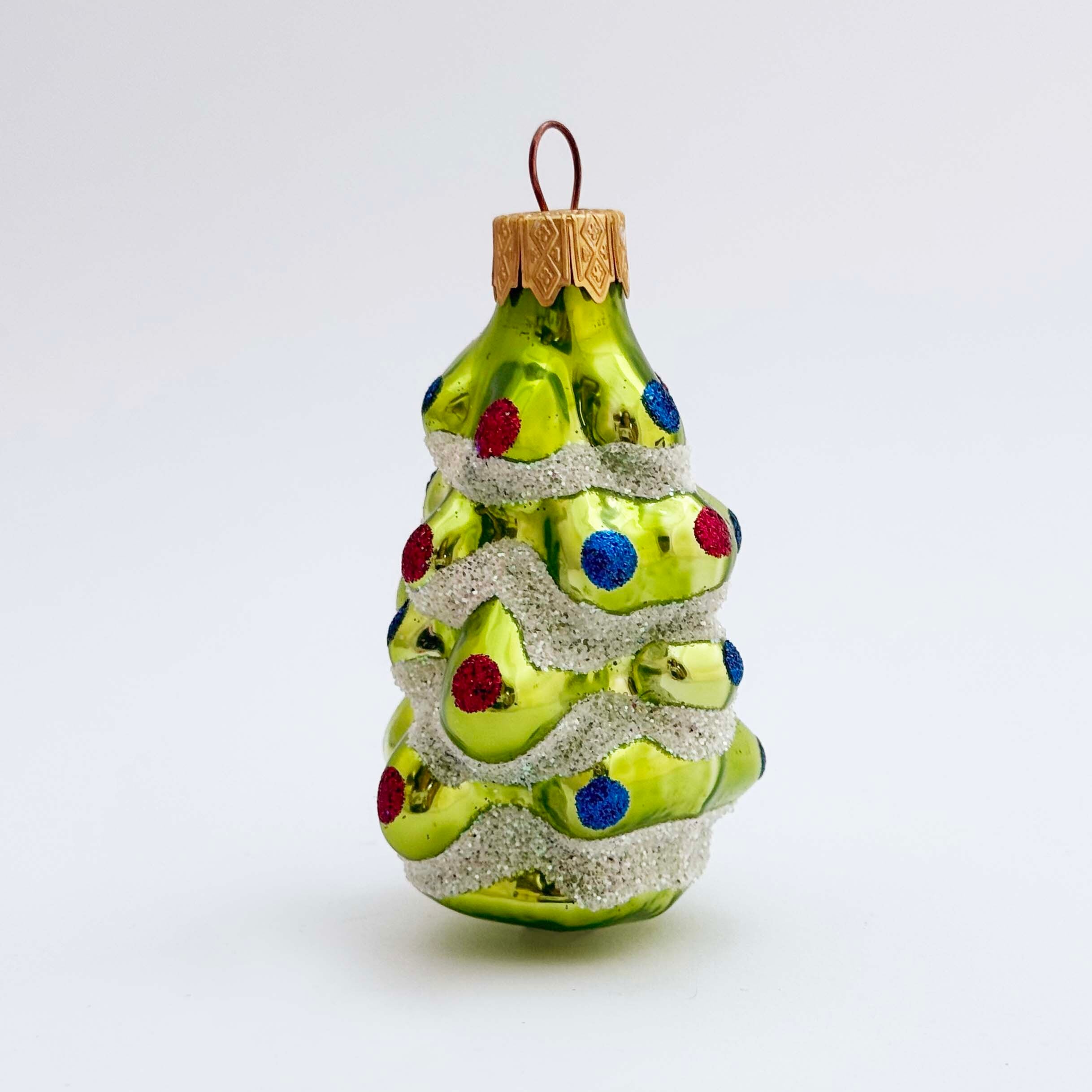 ウクライナ製 ガラスオーナメント（ツリー）