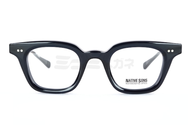 NATIVE SONS メガネ Rams Col.Indigo PL-084GC ウェリントン ネイティブサンズ 鯖江 日本製 正規品-2枚目