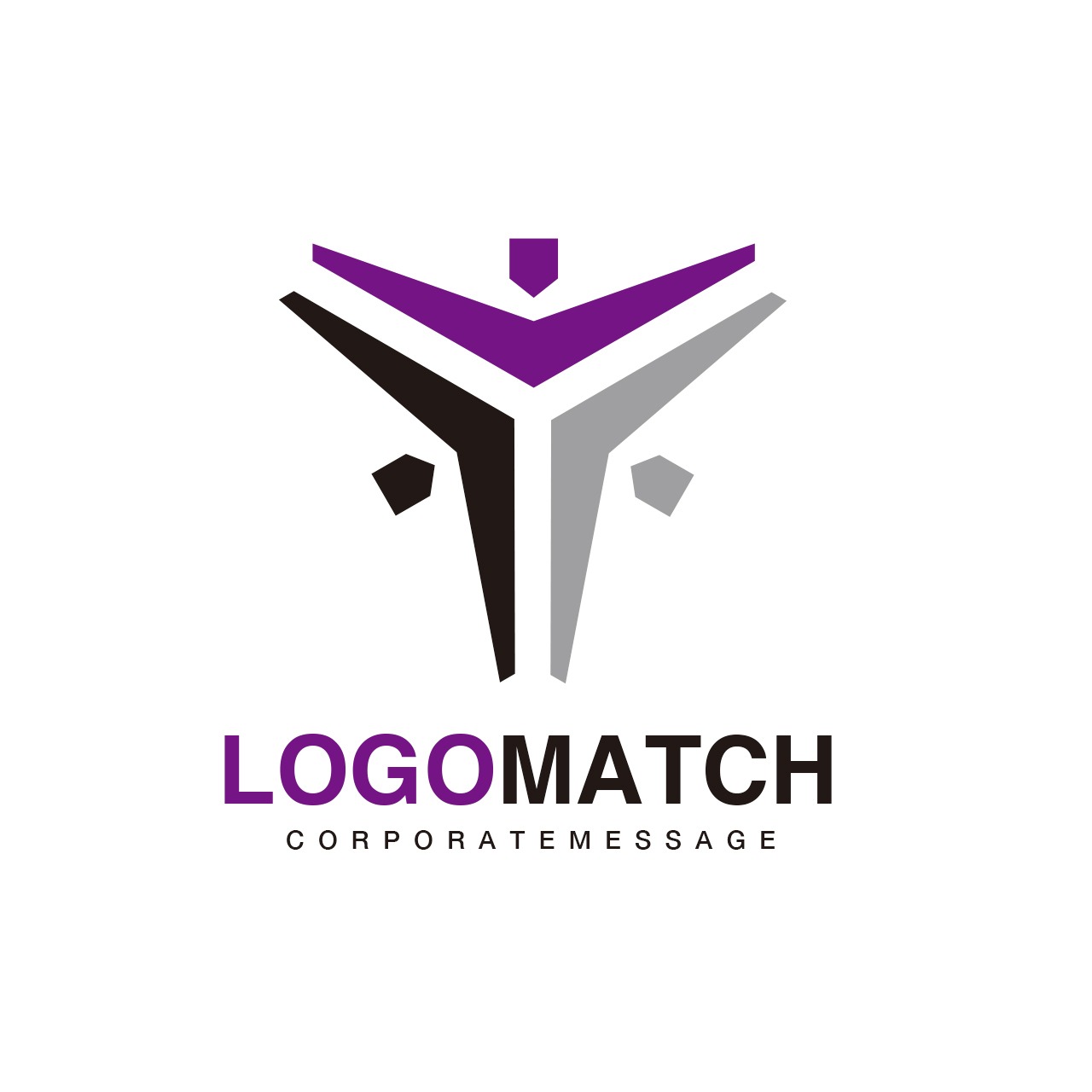 協力するチームのロゴ