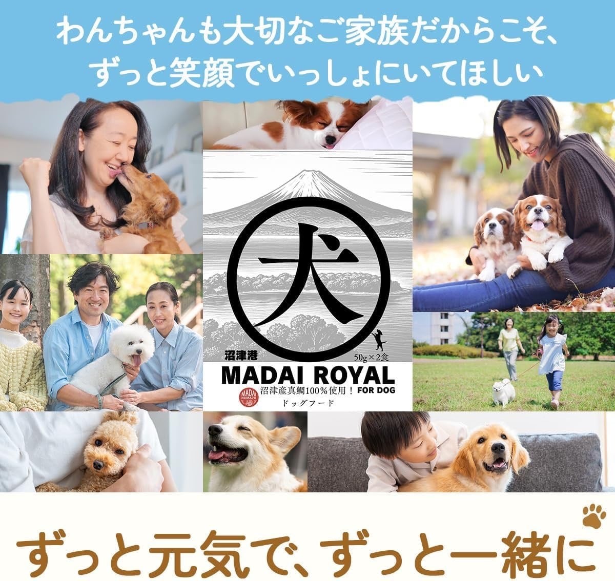 沼津産真鯛100％使用 ドックフード 50g×2袋 | otodoketai