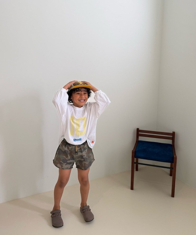 《送料無料》カモショートパンツ：kids【cantucci sutudio】※お取り寄せ