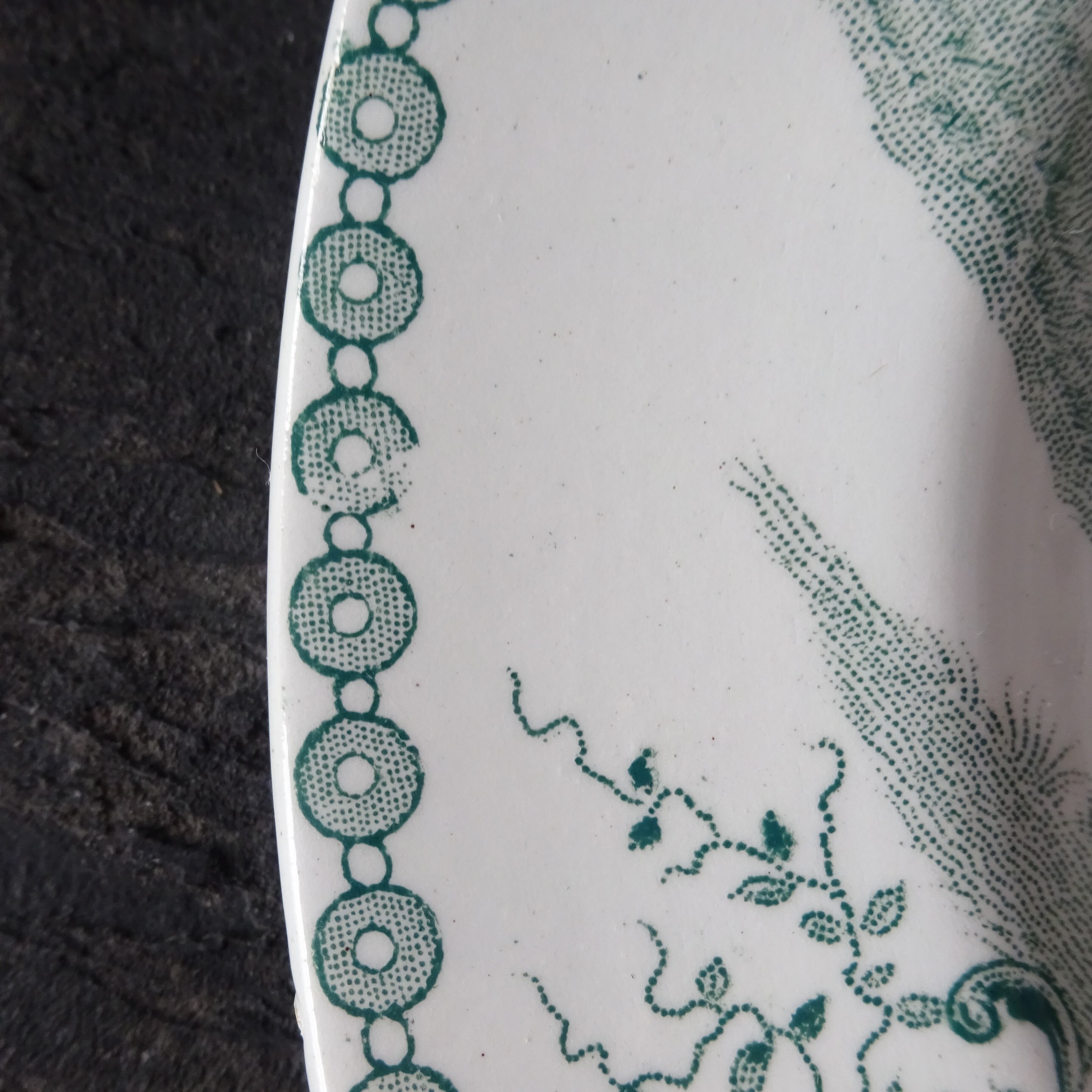 【 Épuisé 】Saint Amand modèle《TRIANON》assiette creuse (B)