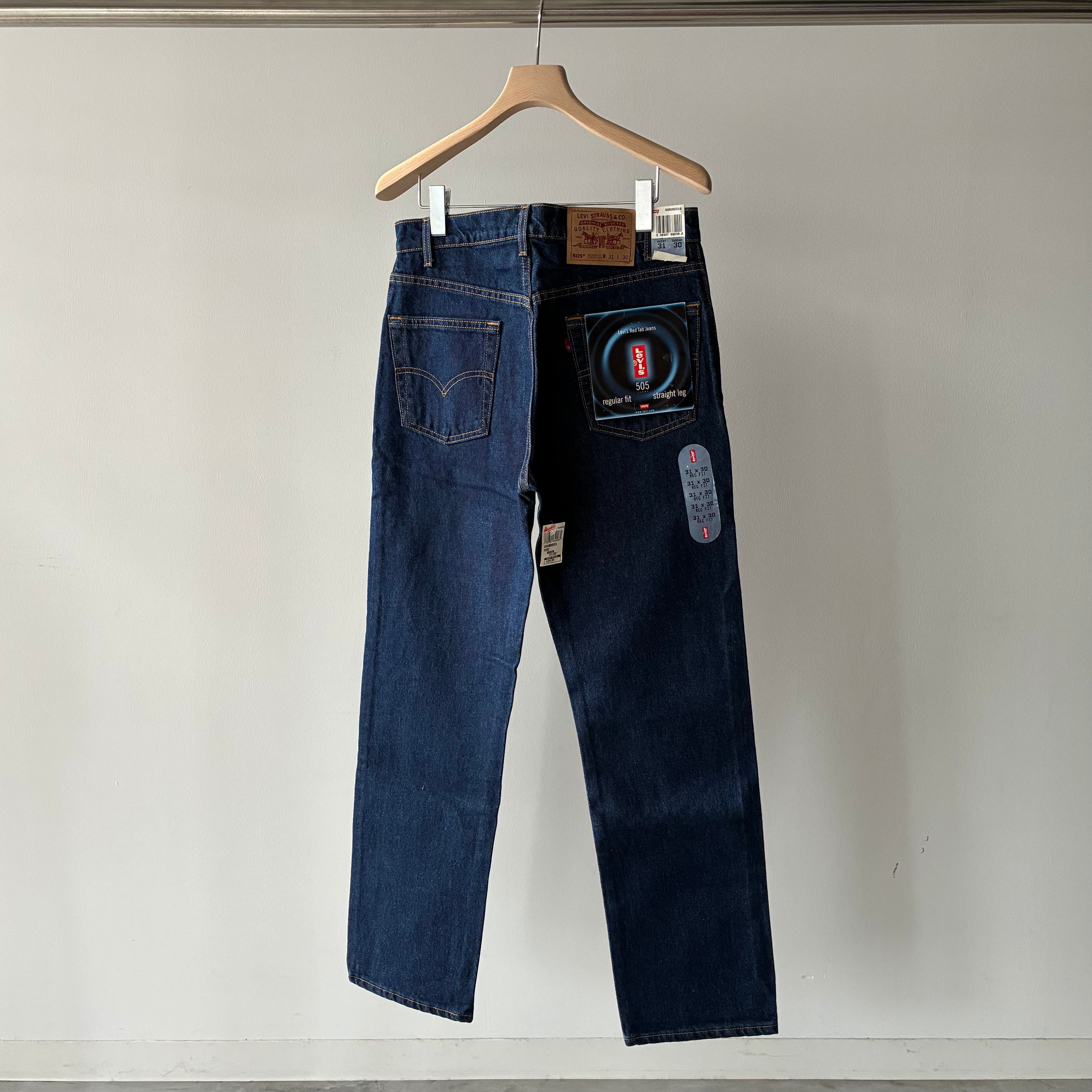 1993's Levi's 501 Yarn Dyed Black Denim Pants W31-L34 (W32-L30