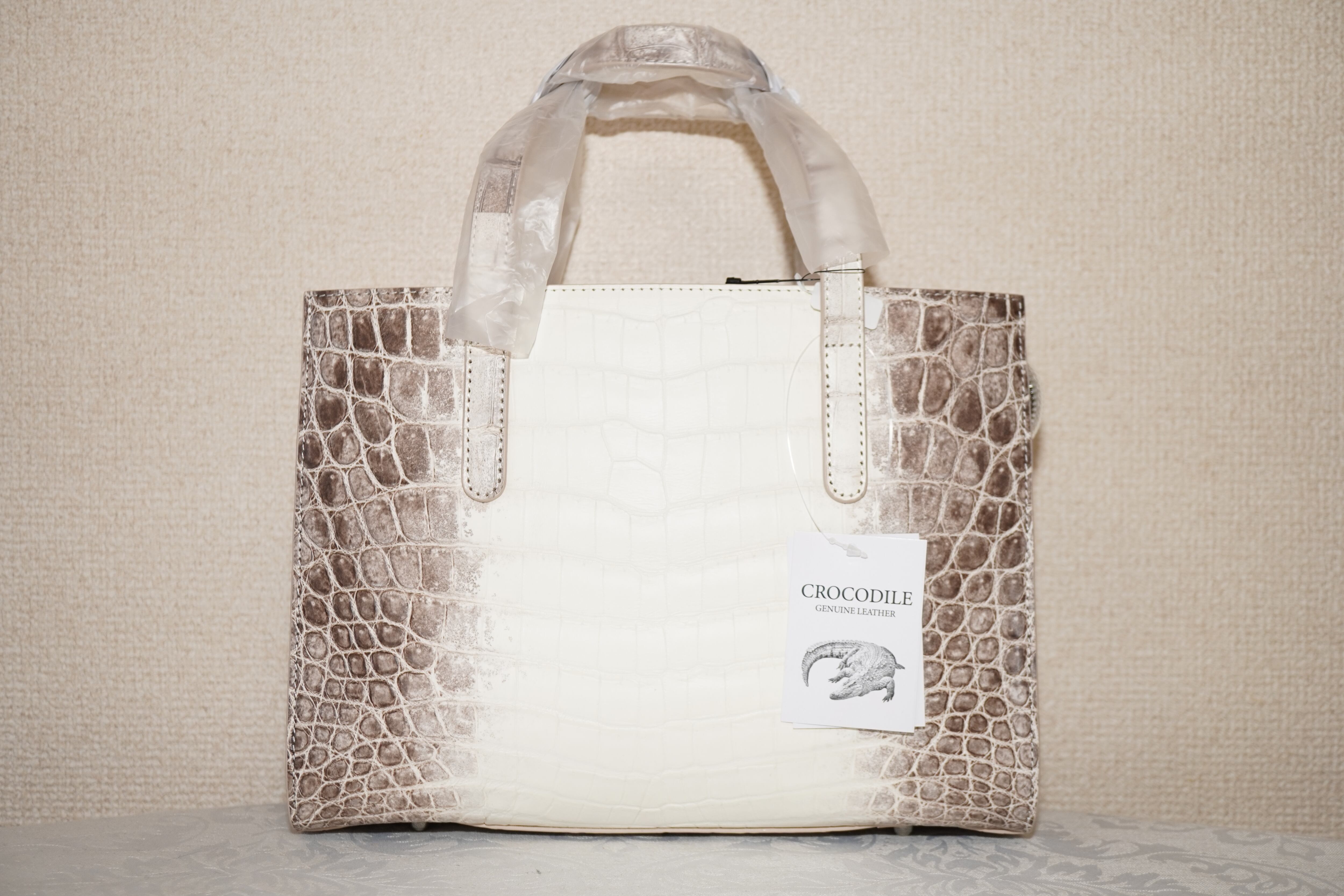 ヒマラヤナイルクロコBAG(ショルダー付)