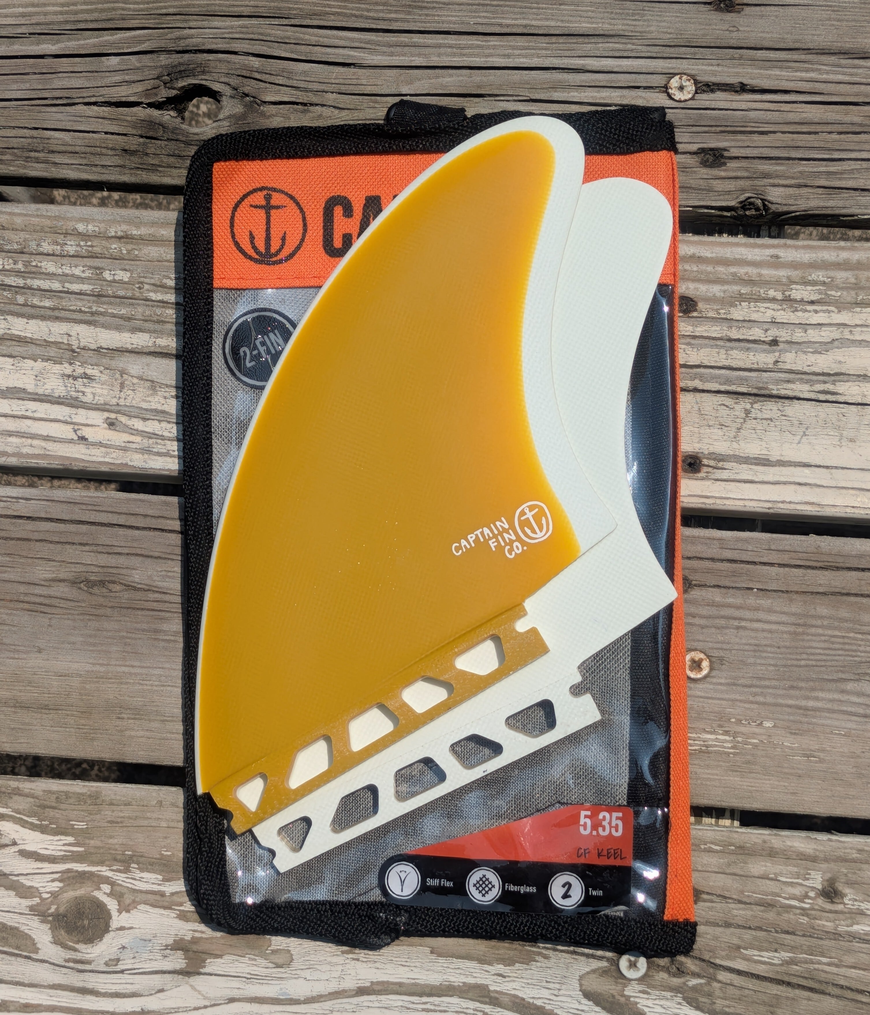 Captain Fin】CF KEEL (Yellow) | craftsurf