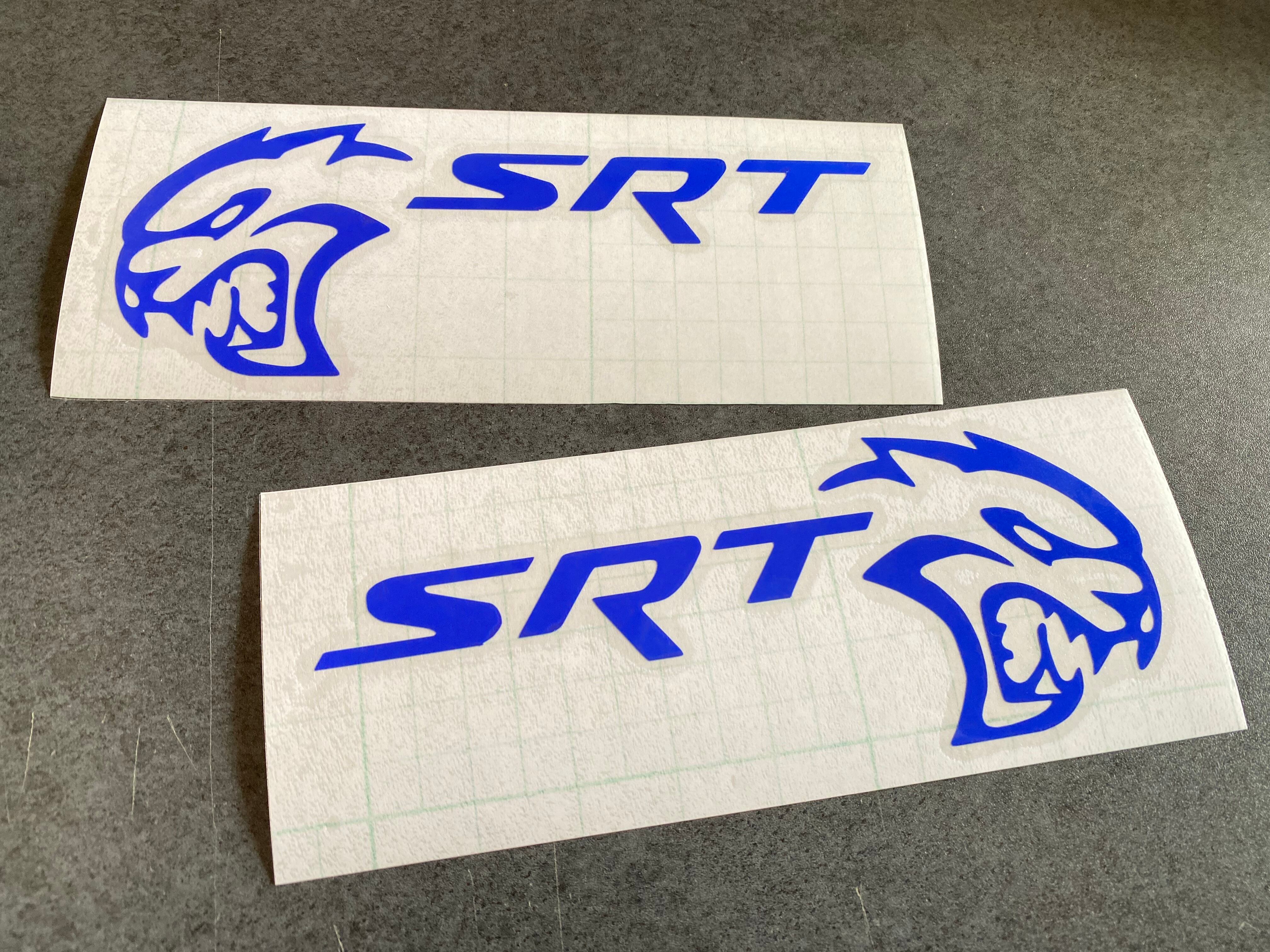 専用出品:6セット US【 MOPAR ヘルキャット SRT 002 】ステッカー お得左右セット
