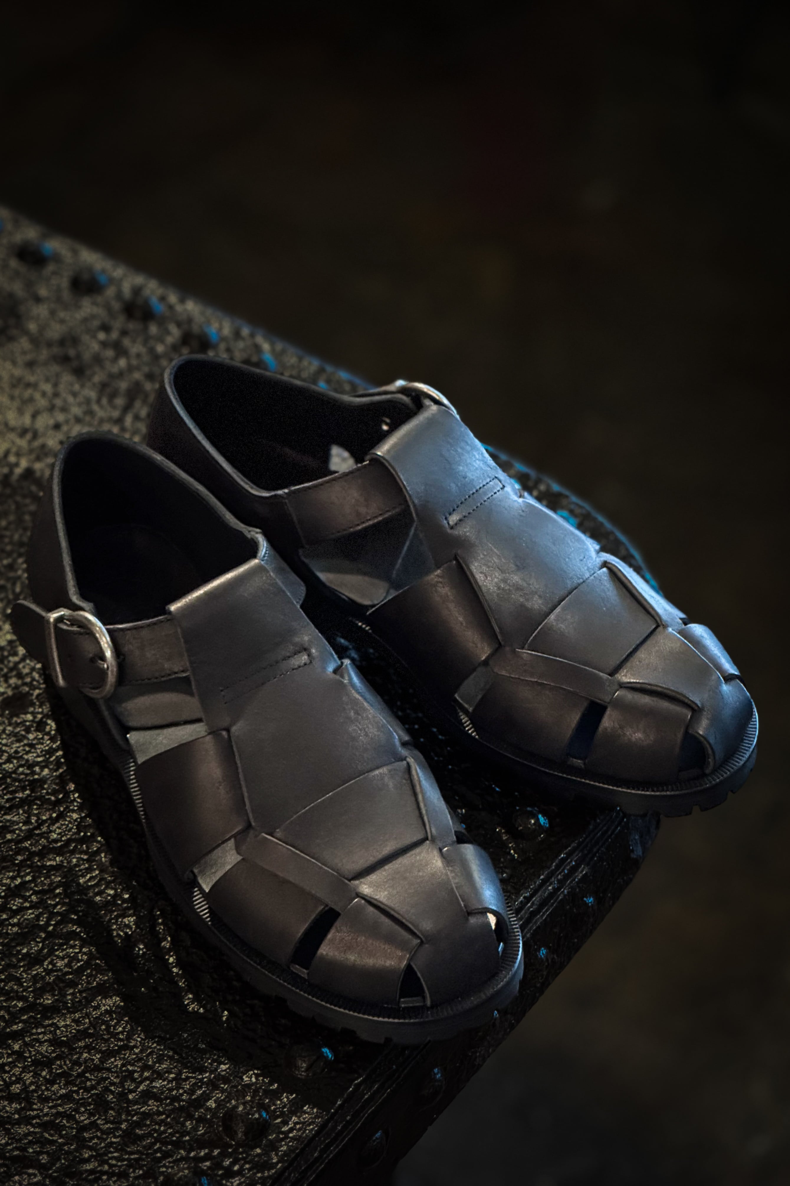 BROTHER BRIDGE/ブラザーブリッジ HEMINGWAY SCRATCH BLK/COW | MAMBO