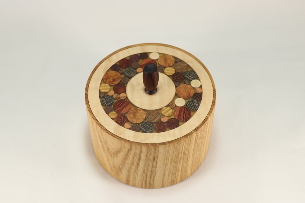 木製小物入れ | 4631 woodturning