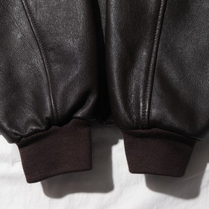 Mint L USA L.L.Bean A-2 山羊革 レザージャケット エルエルビーン フライングタイガー