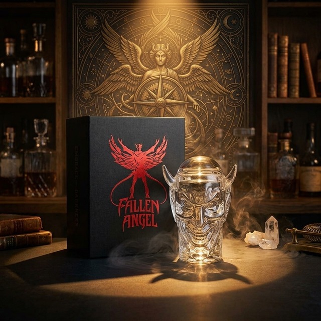 フォールン・エンジェル ウォッカ 700ml 44.7度 イギリス 7回蒸留 スーパープレミアム 高級 スピリッツ 洋酒 悪魔 ドクロ ボトル 個性的