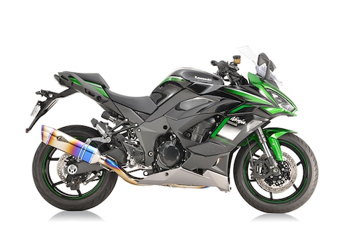 Ninja 1000SX（'20～’22） リアルスペック フルエキゾースト シングル S Type チタンドラッグブルー[RK36-TSSD］