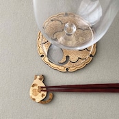 【Tomogu】ちょうとミケ Coaster and chopstick rest set