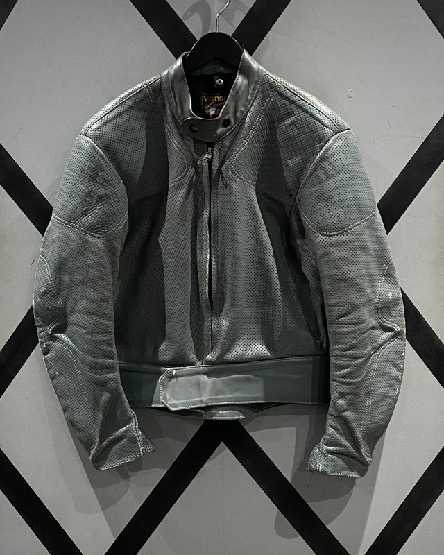 【X VINTAGE】“Vanson” Punching Leather Racing Jacket